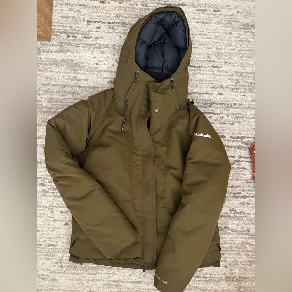 Columbia Dark Olive Insulated Jacket